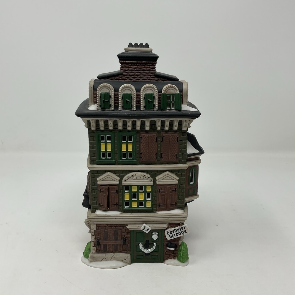 Dept 56 Heritage Village Collection Flat Of Egenezer Scrooge 55875 Christmas